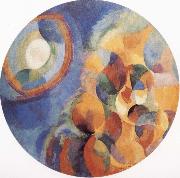 Delaunay, Robert Simulaneous Contrasts Sun and Moon oil painting artist